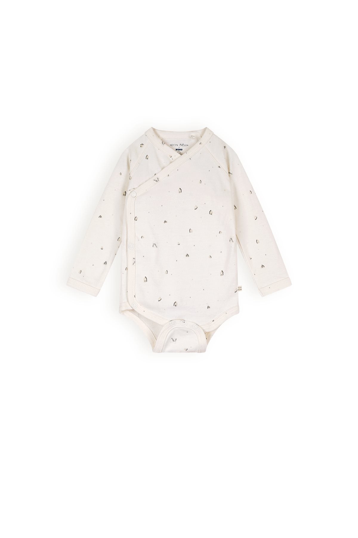 2-pack romper grey