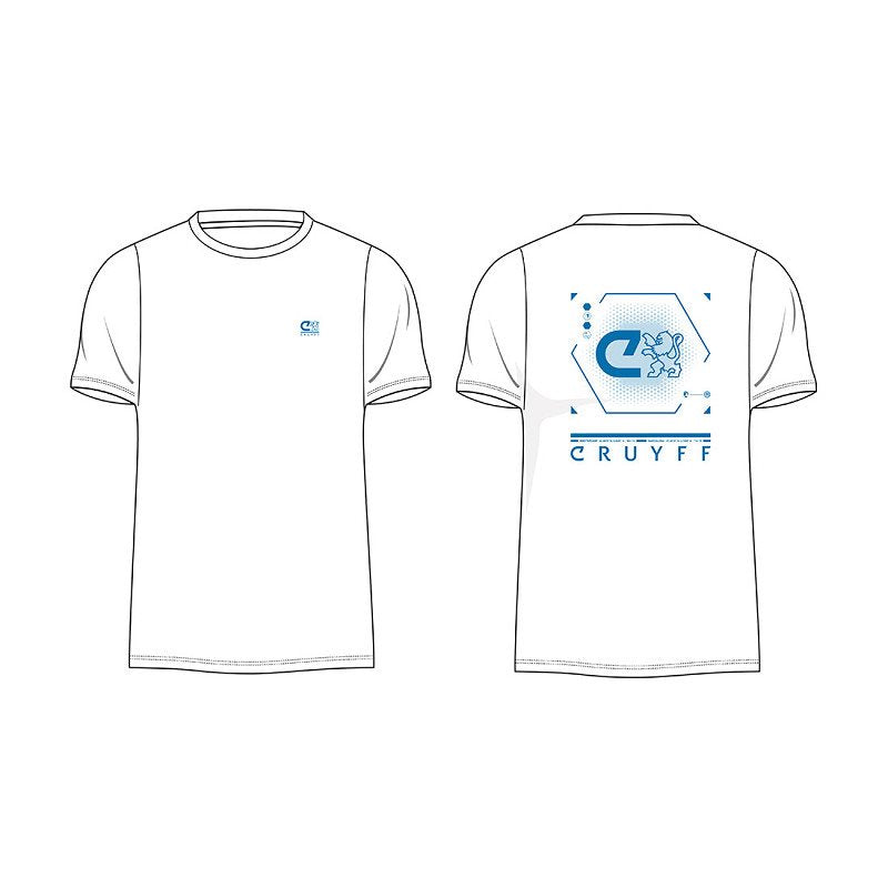 Cruyff Flair Tee White