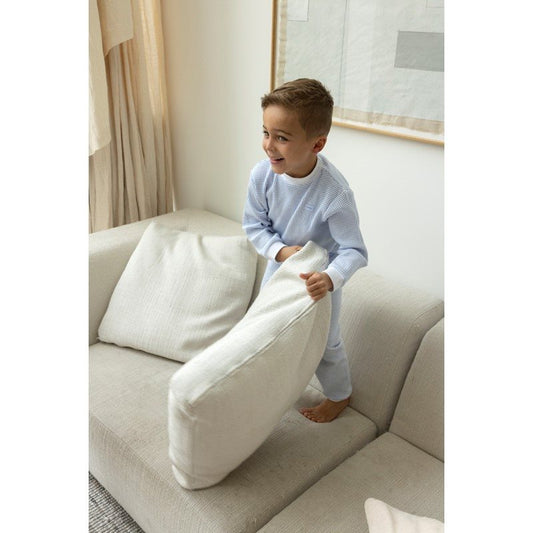 Feetje Pyjama Blauw/Wit
