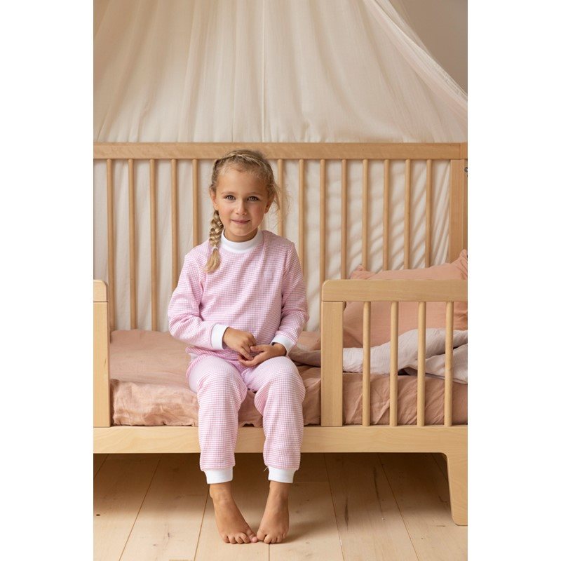 Feetje Pyjama Roze/Wit