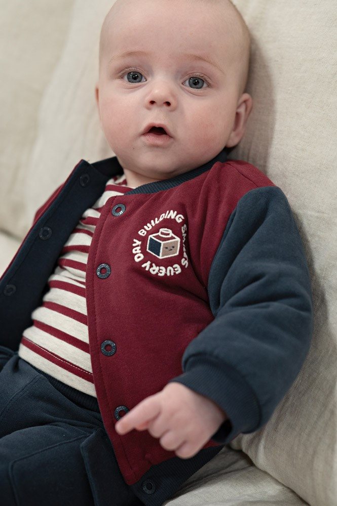 Feetje Streep Bordeaux