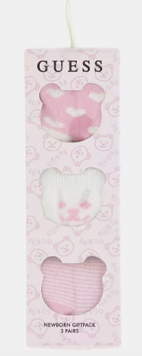 Guess 3 Pack Pink