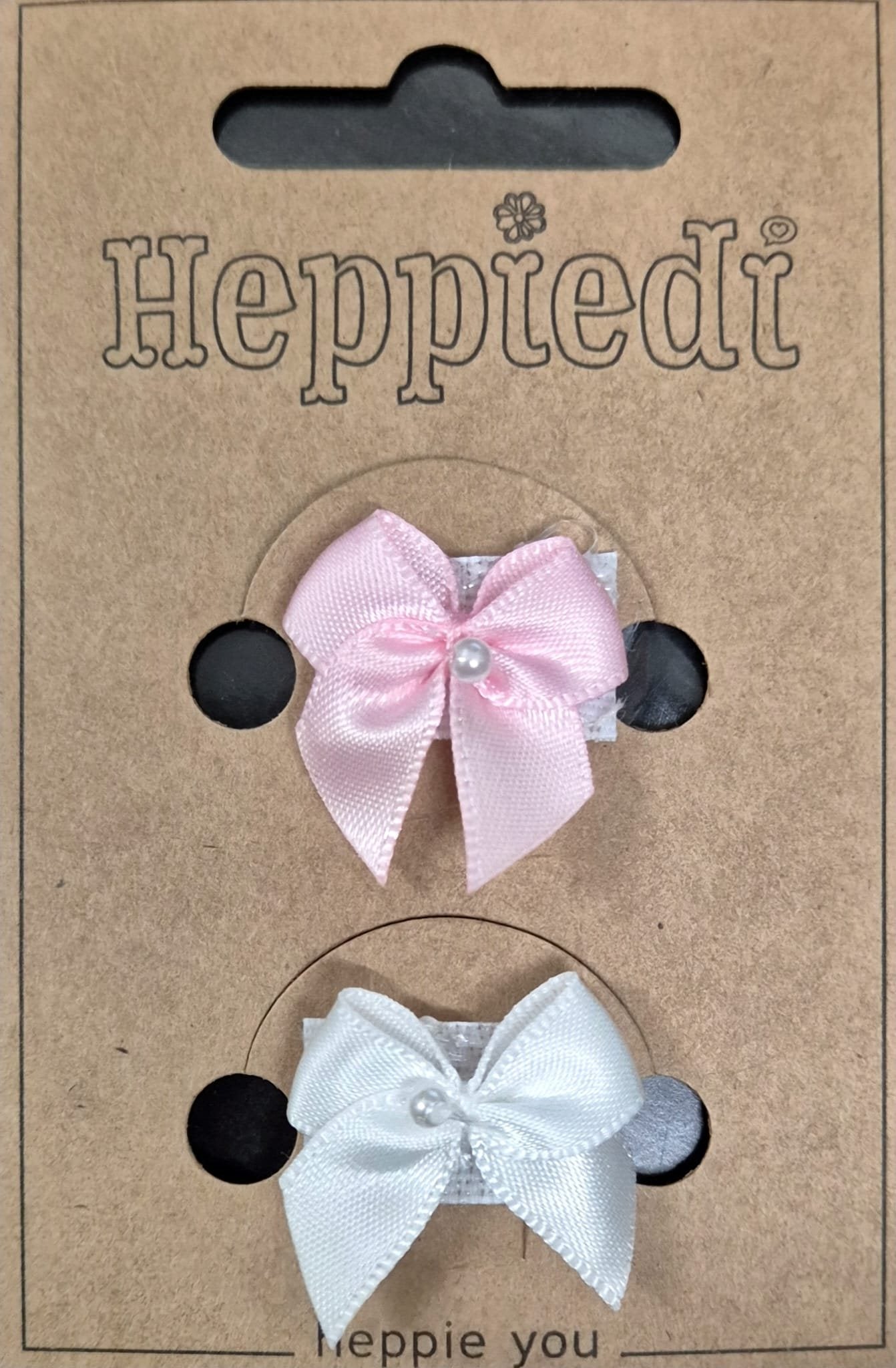 Heppiedi Parel Roze/Wit