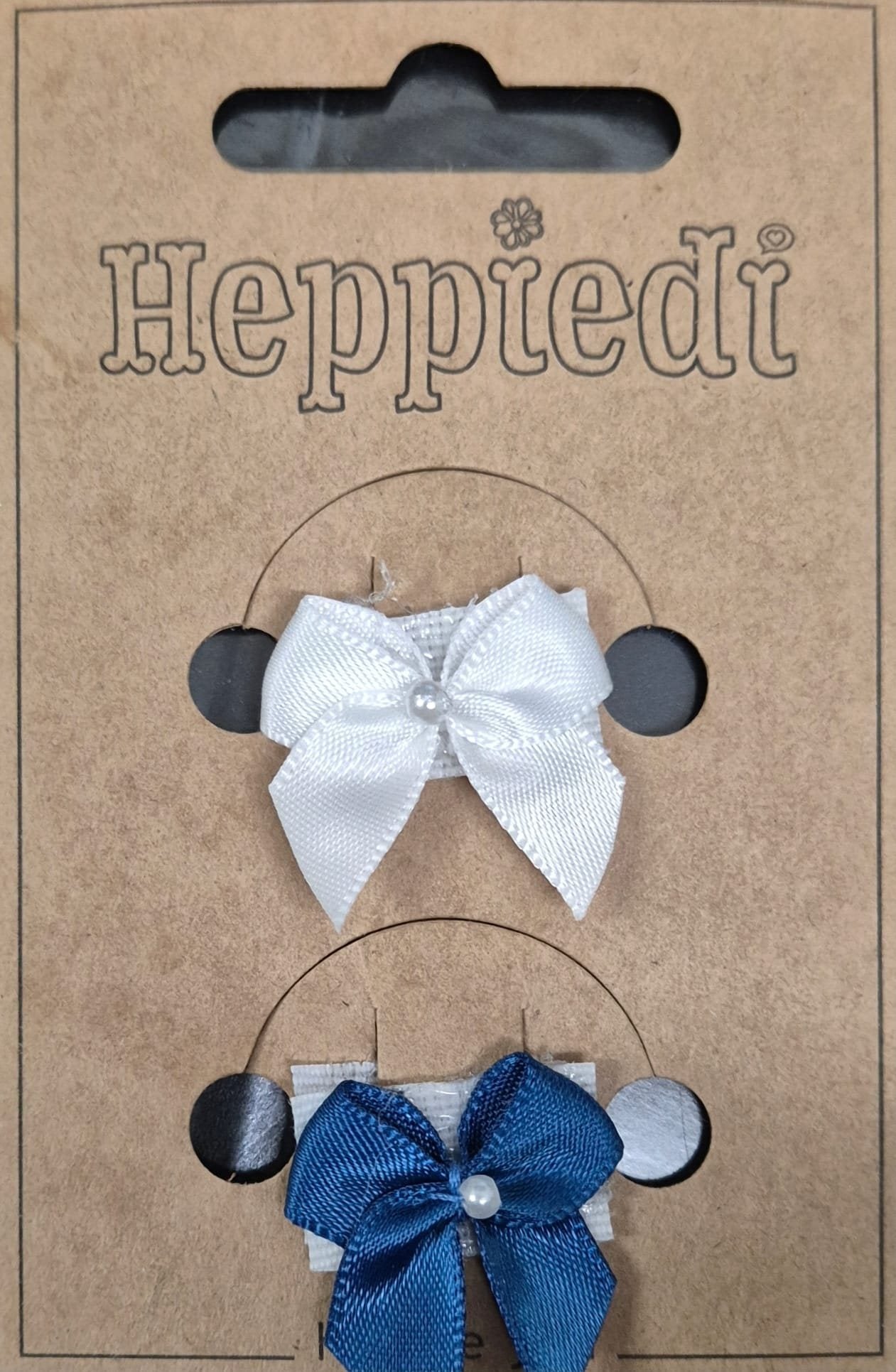 Heppiedi Parel Wit/Blauw