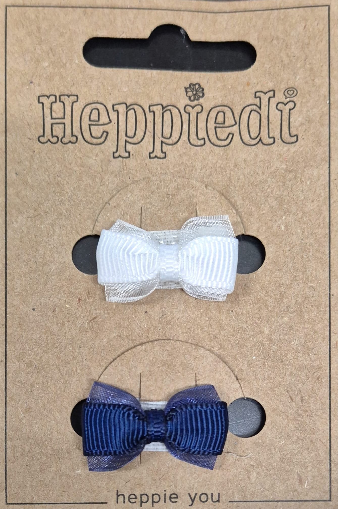 Heppiedi Strik Wit/Blauw