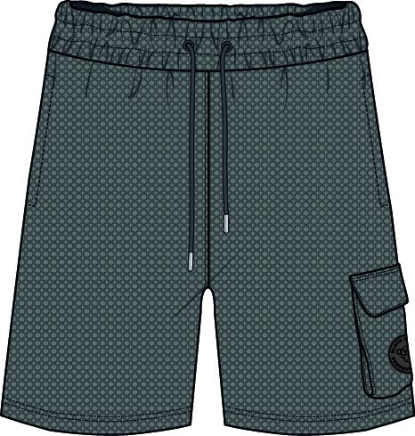 JR. Waffle Short grey