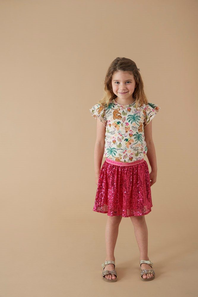 Jubel Pailetten Fuchsia