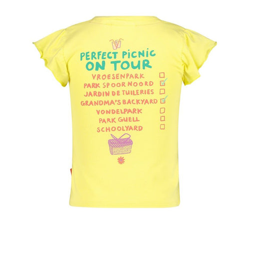 Jubel T-shirt Picknick Yellow