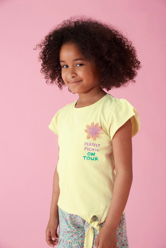 Jubel T-shirt Picknick Yellow