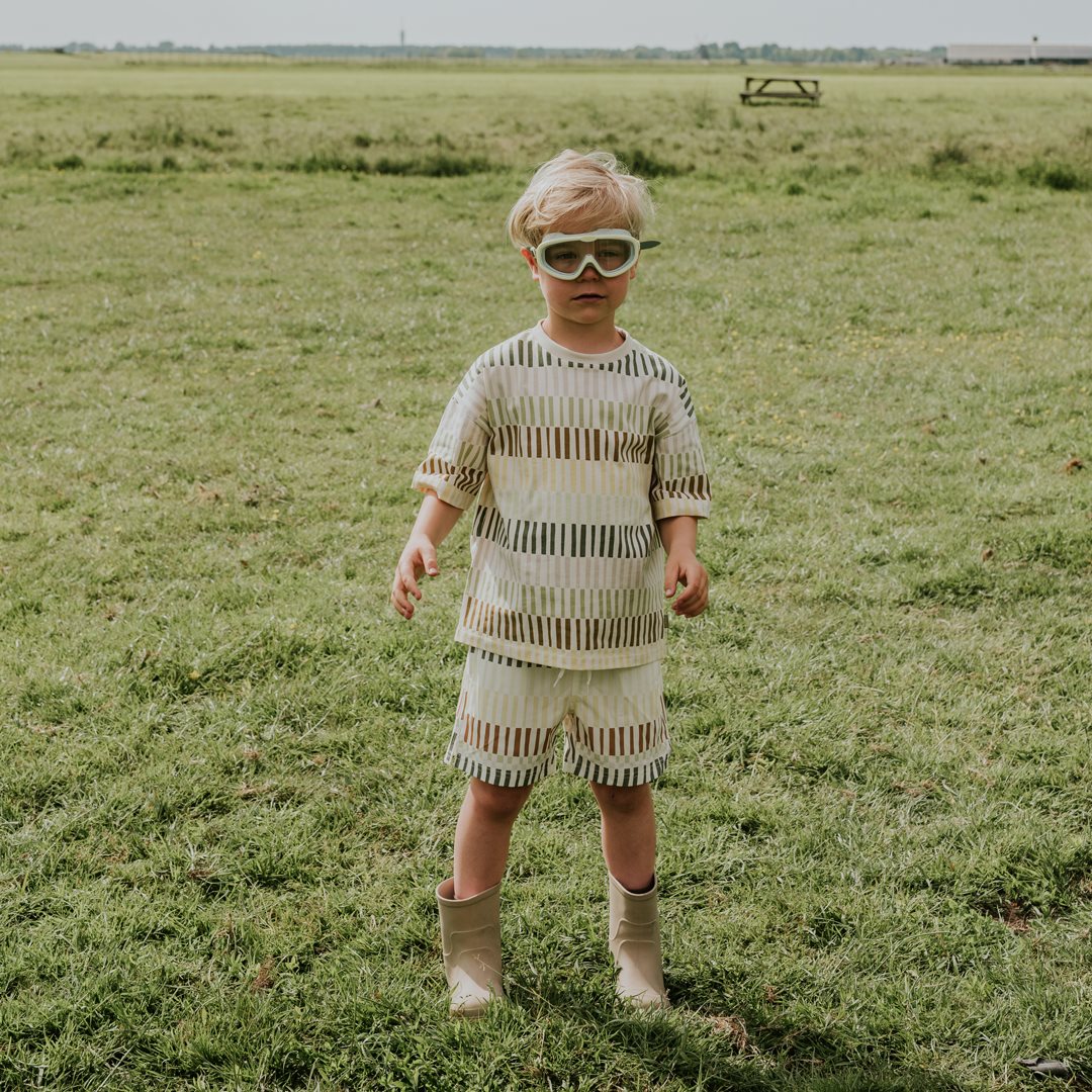 Koko Noko Green Stripe Baby