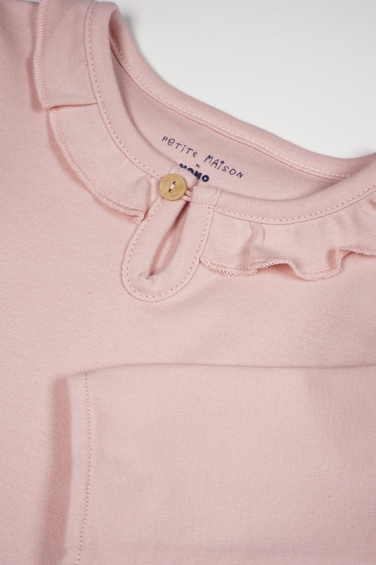 Longsleeve ruffle pink