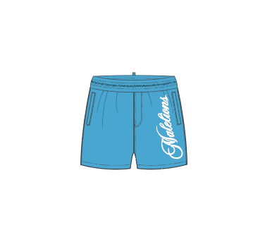 Malelions Lifestyle Blue