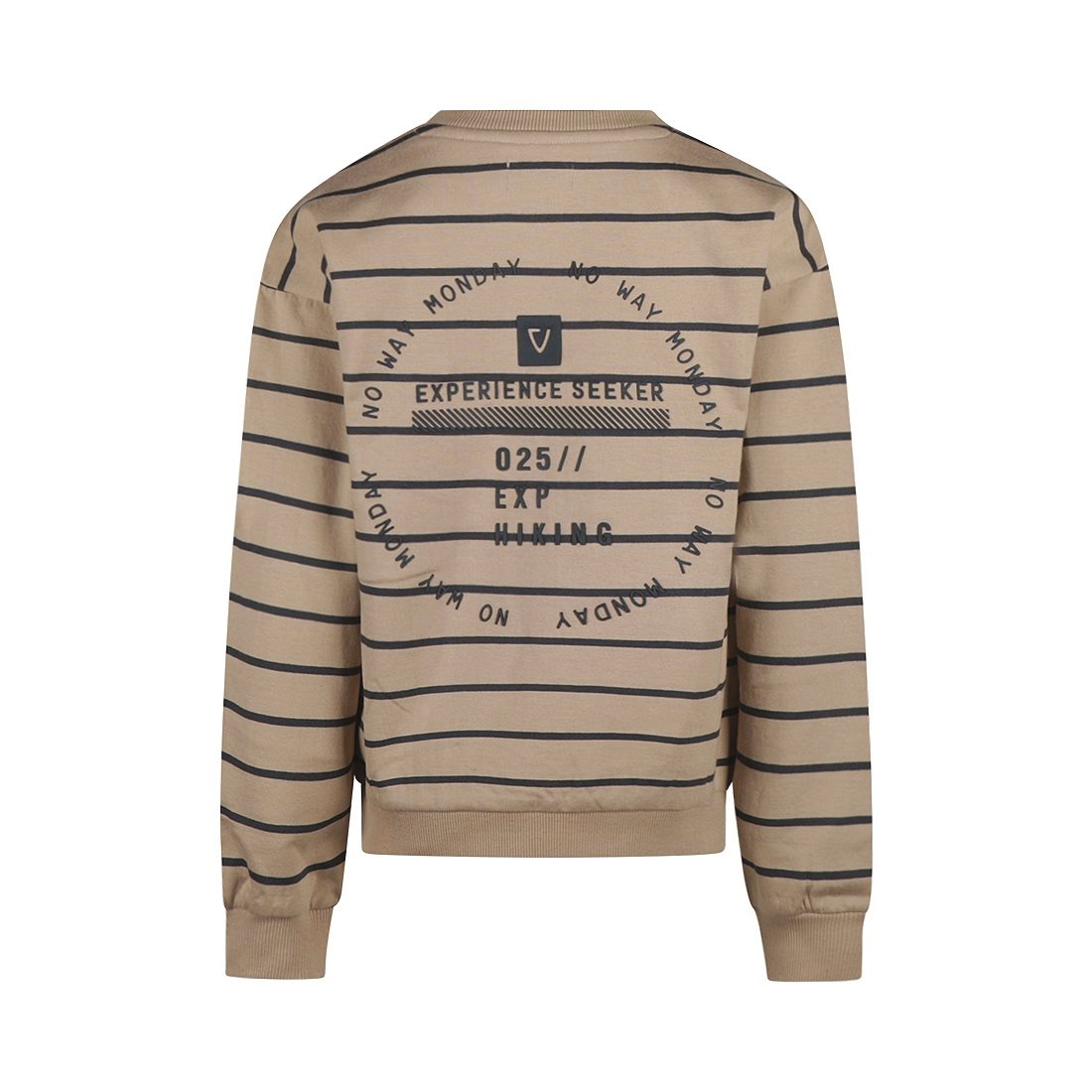 No Way Monday sweater striped
