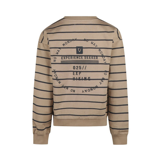 No Way Monday sweater striped