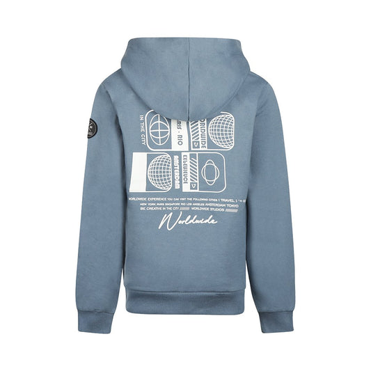 No way monday Bleu hoodie