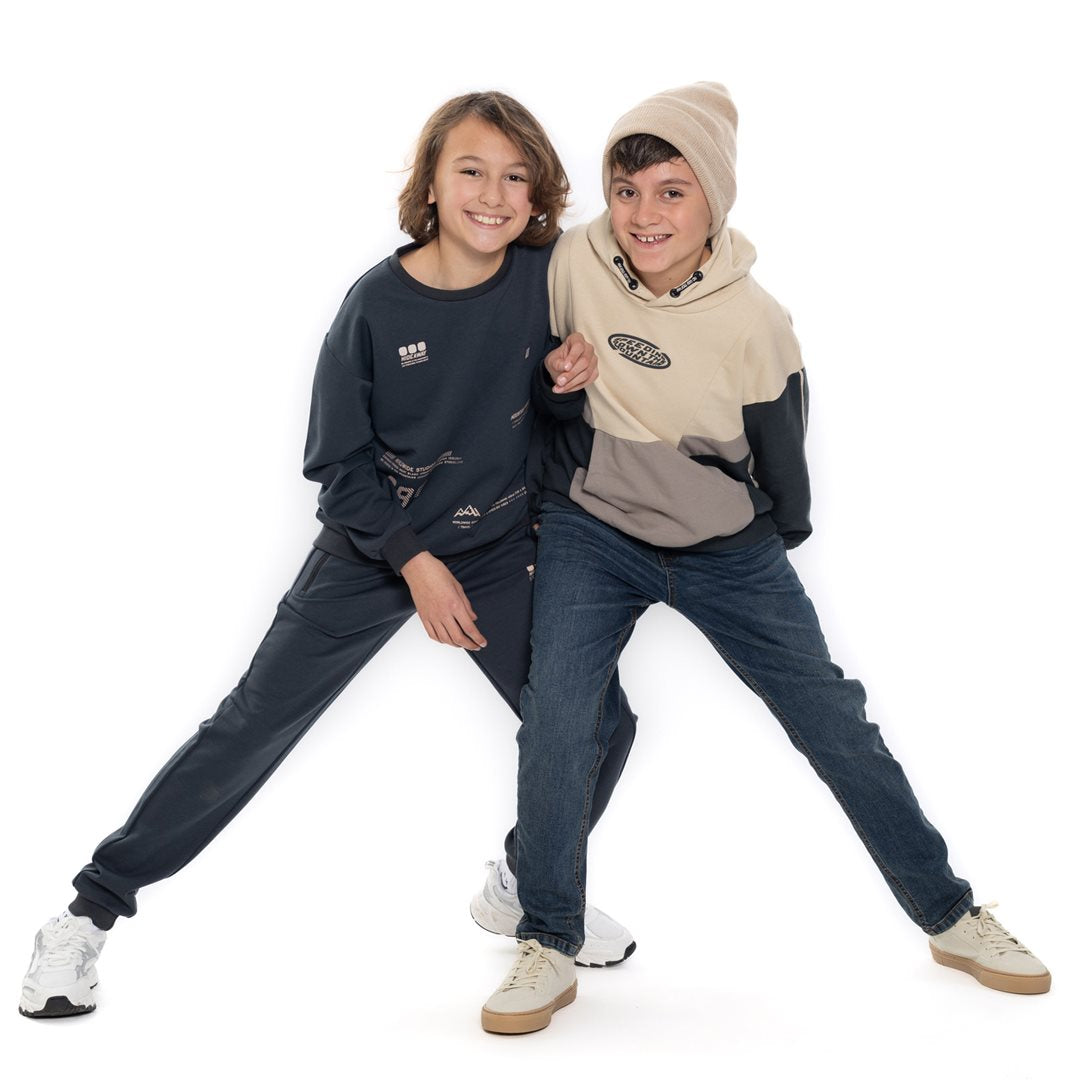 No way monday Gray sweater