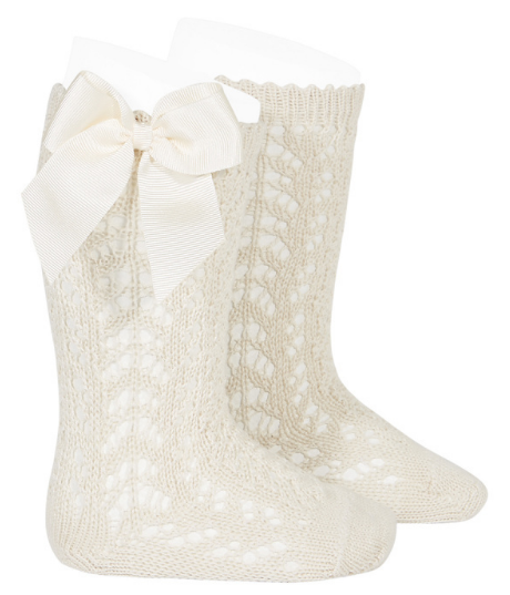 Perle openwerk met strik