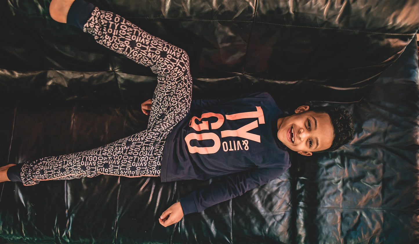 Pyjama blauw