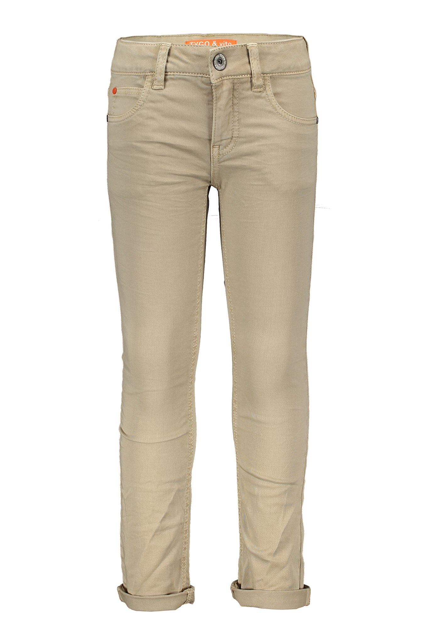 beige jeans