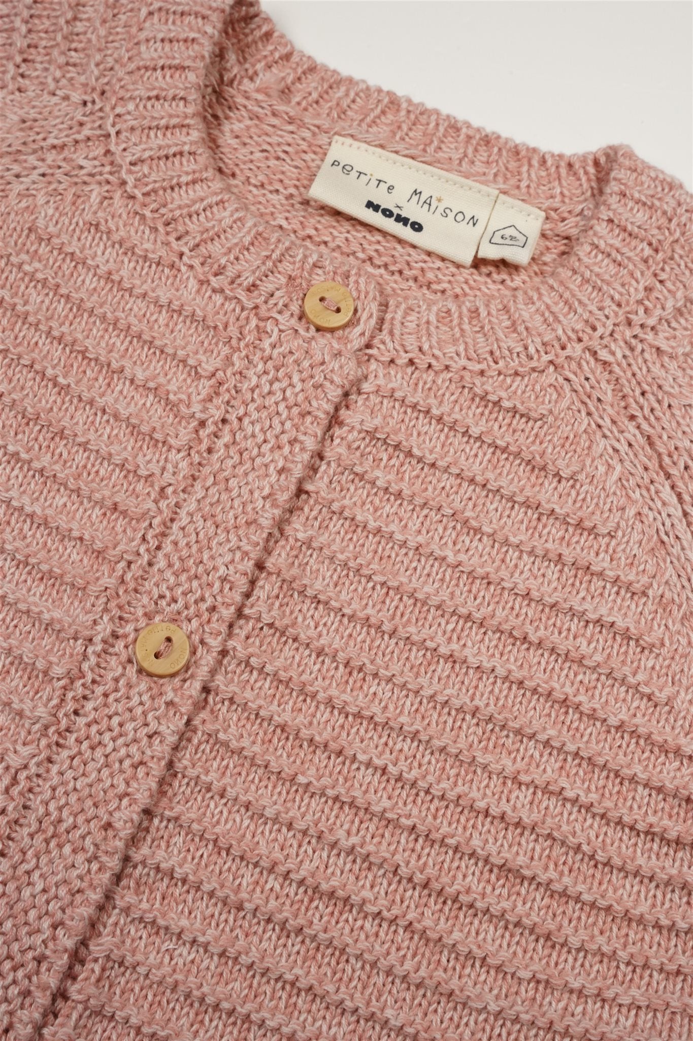 Cardigan knitted