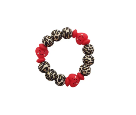 Bijtring Sweet Heart Leopard