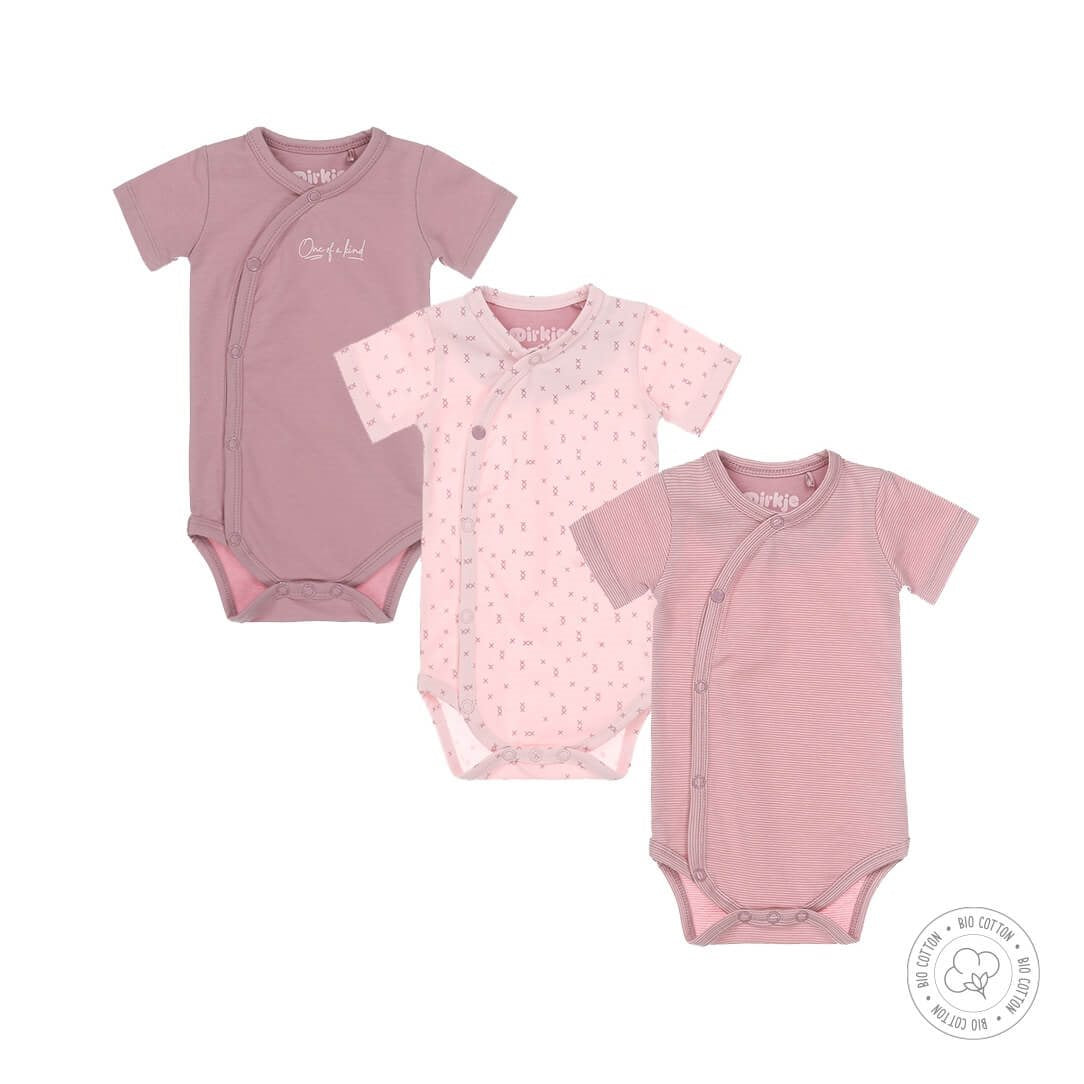 Dirkje Bio Cotton 3 pack Rompe