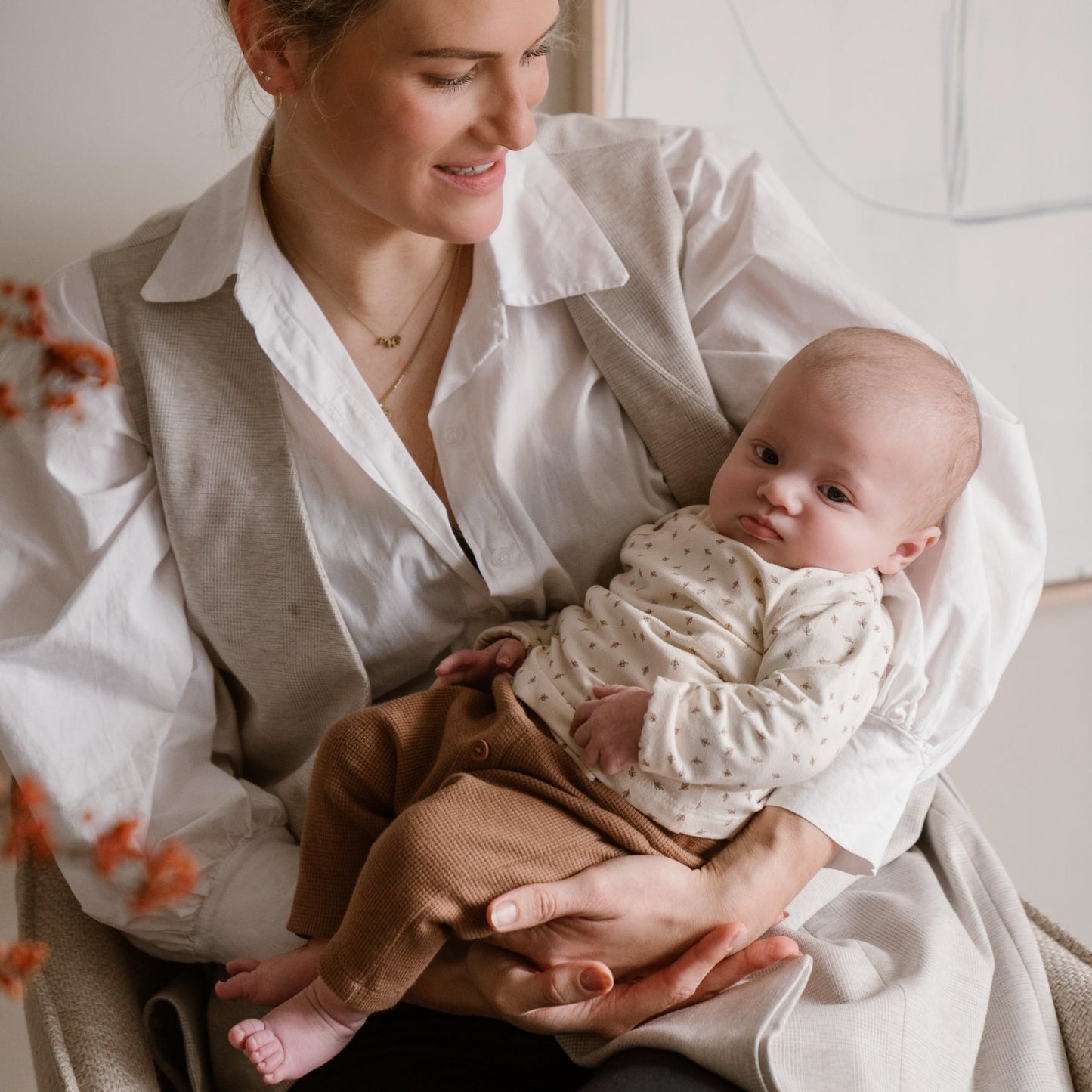 Dirkje Longsleeve Leaves