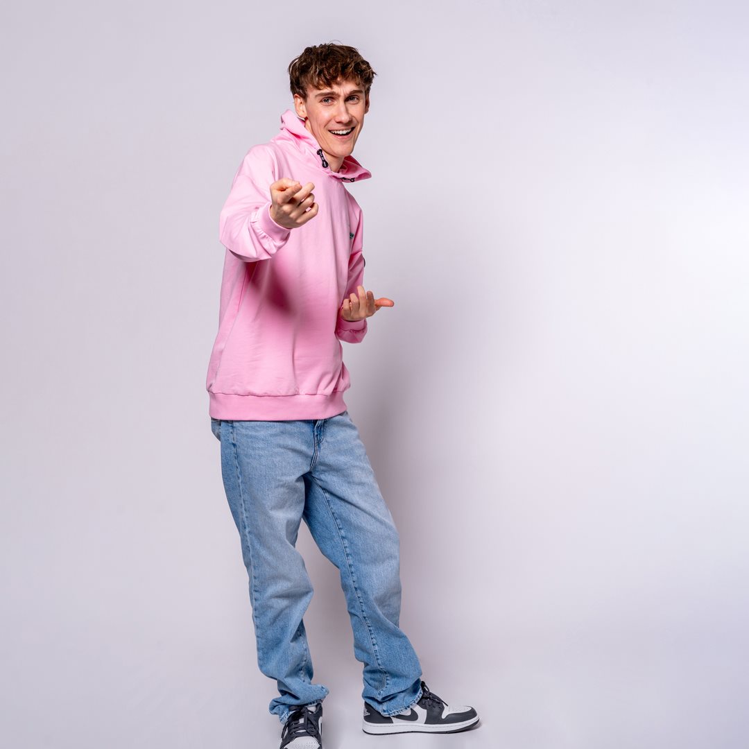 Dutchtuber Hoodie Pink