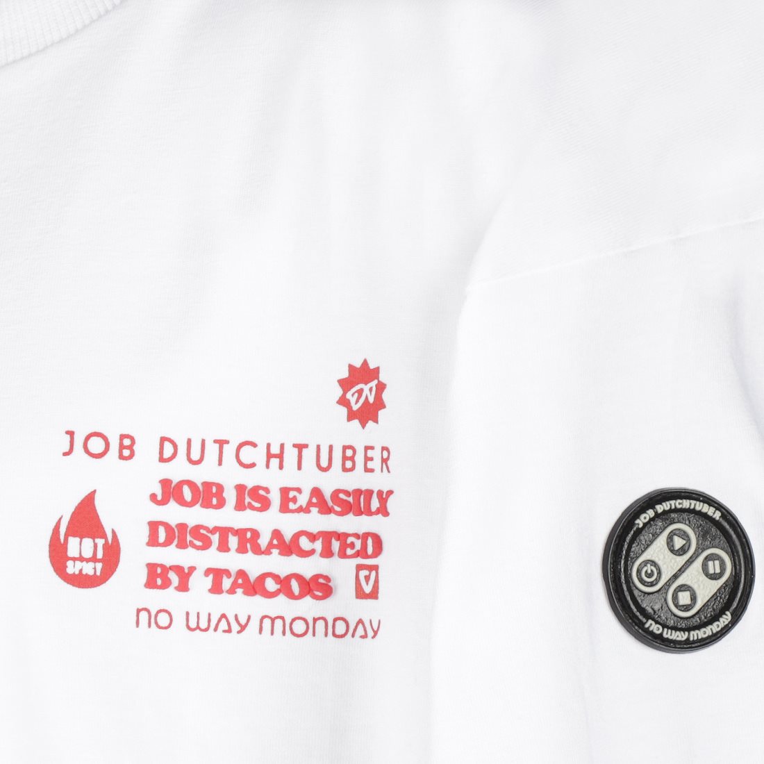 Dutchtuber Loose Fit White