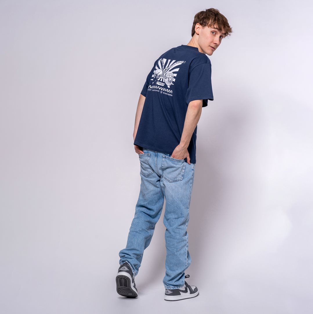 Dutchtuber Loose fit Blue