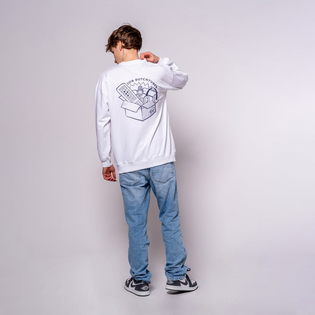 Dutchtuber White Sweater