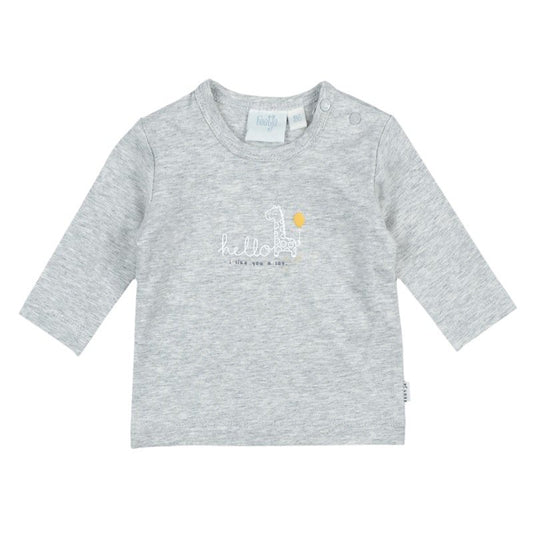 Feetje Longsleeve Giraffe Grey