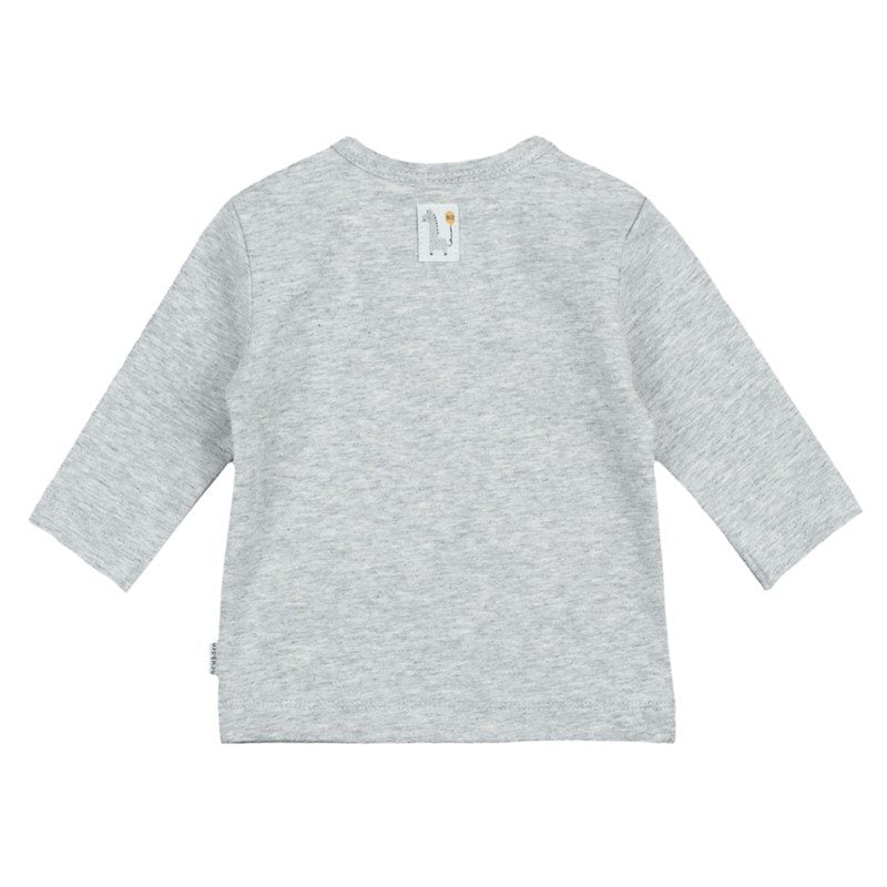 Feetje Longsleeve Giraffe Grey