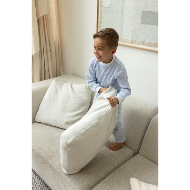 Feetje Pyjama Blauw/Wit
