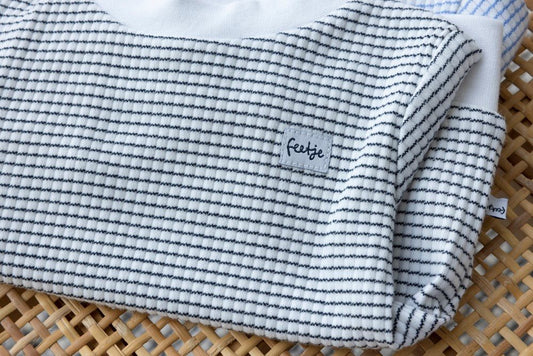 Feetje Pyjama Blauw/Wit