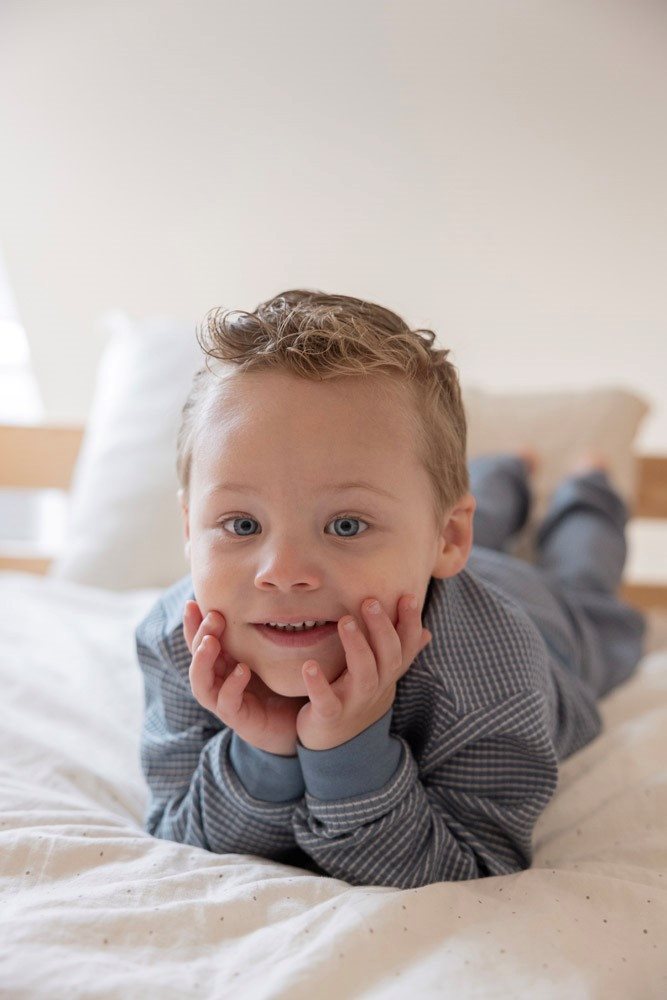 Feetje Pyjama Ijs Blauw