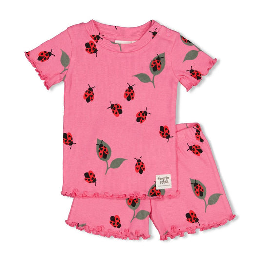 Feetje Shortama Ladybug Baby
