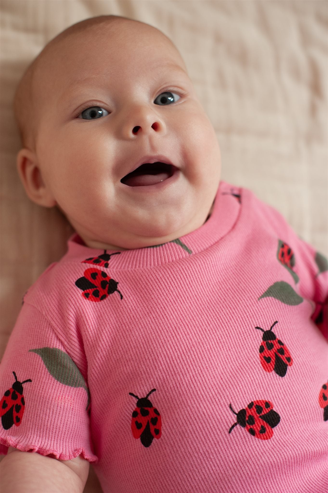 Feetje Shortama Ladybug Baby