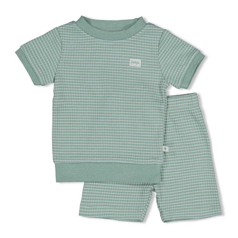 Feetje Shortama Zee Groen