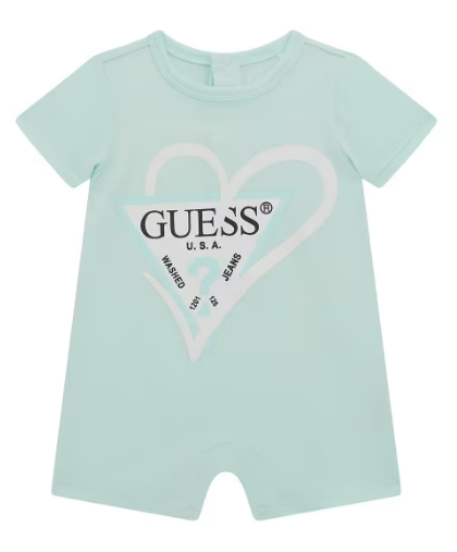 Guess Short Heart Mint