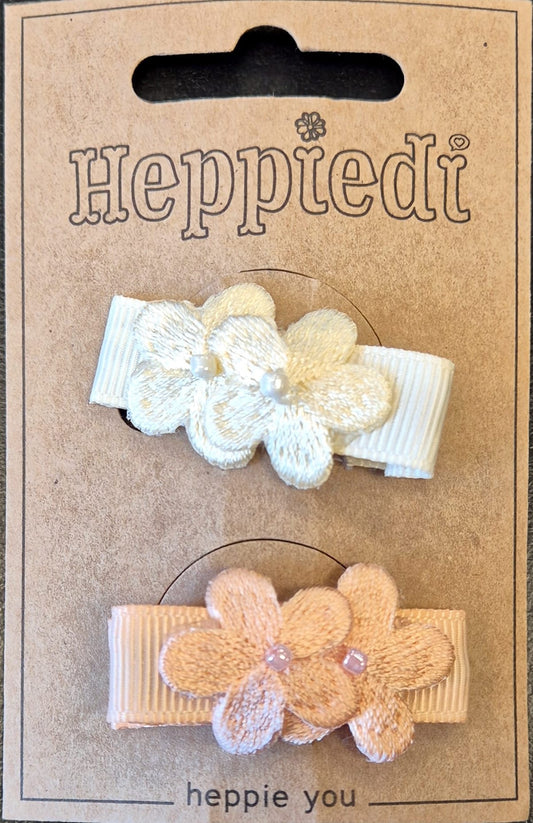 Heppiedi Knijper Pastel Wit