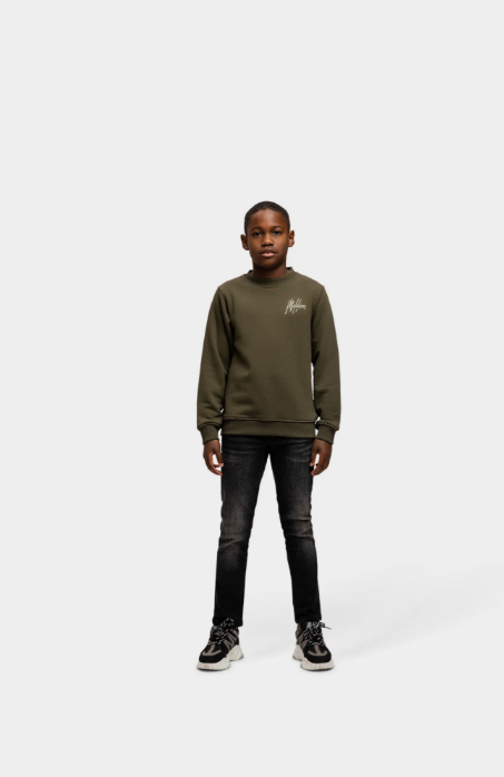 Malelions Striped Sweater