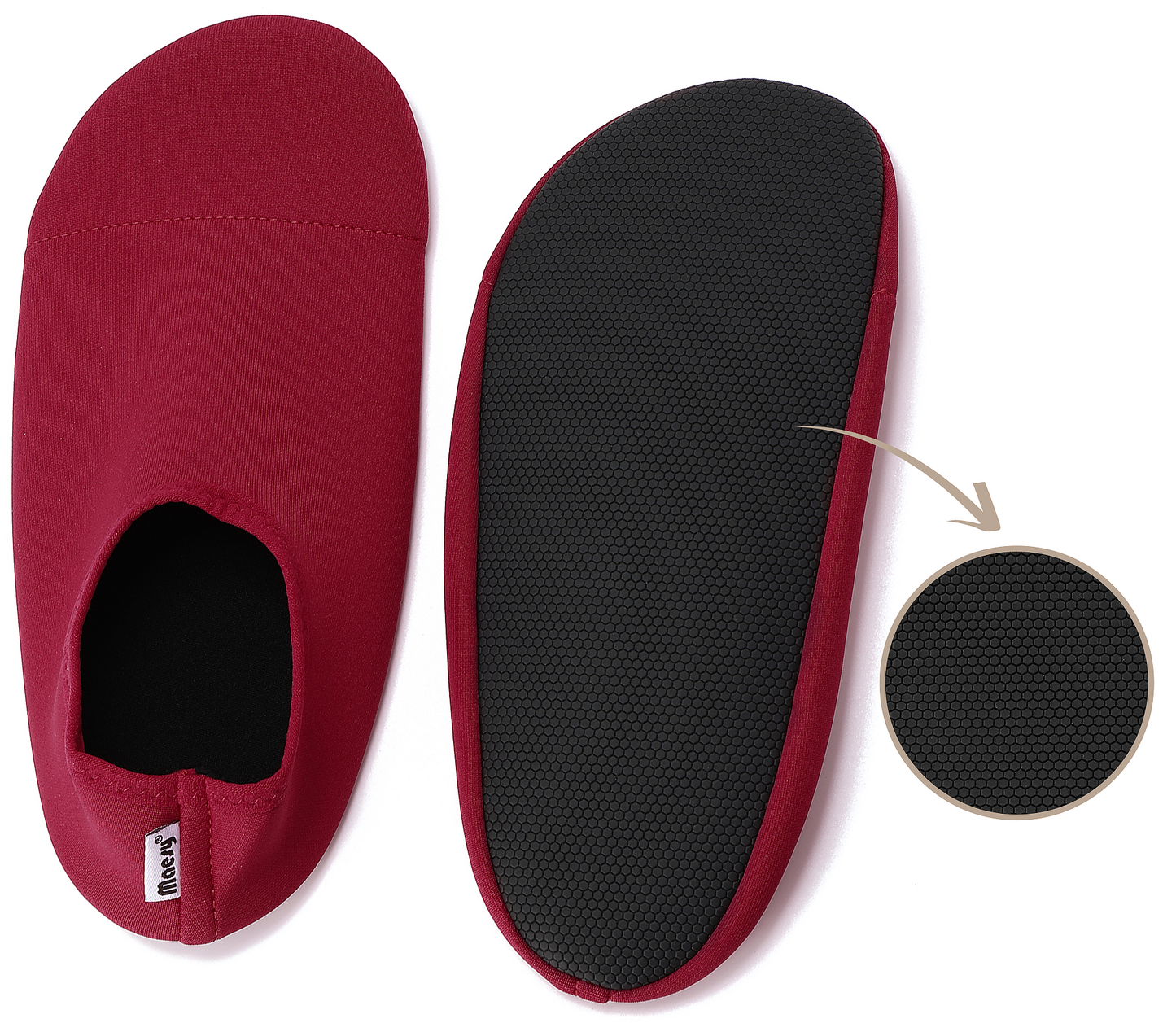 Measy Antislipschoen Rood