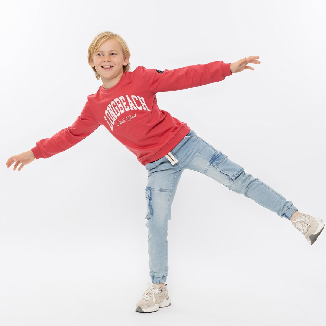 No Way Monday Red Sweater