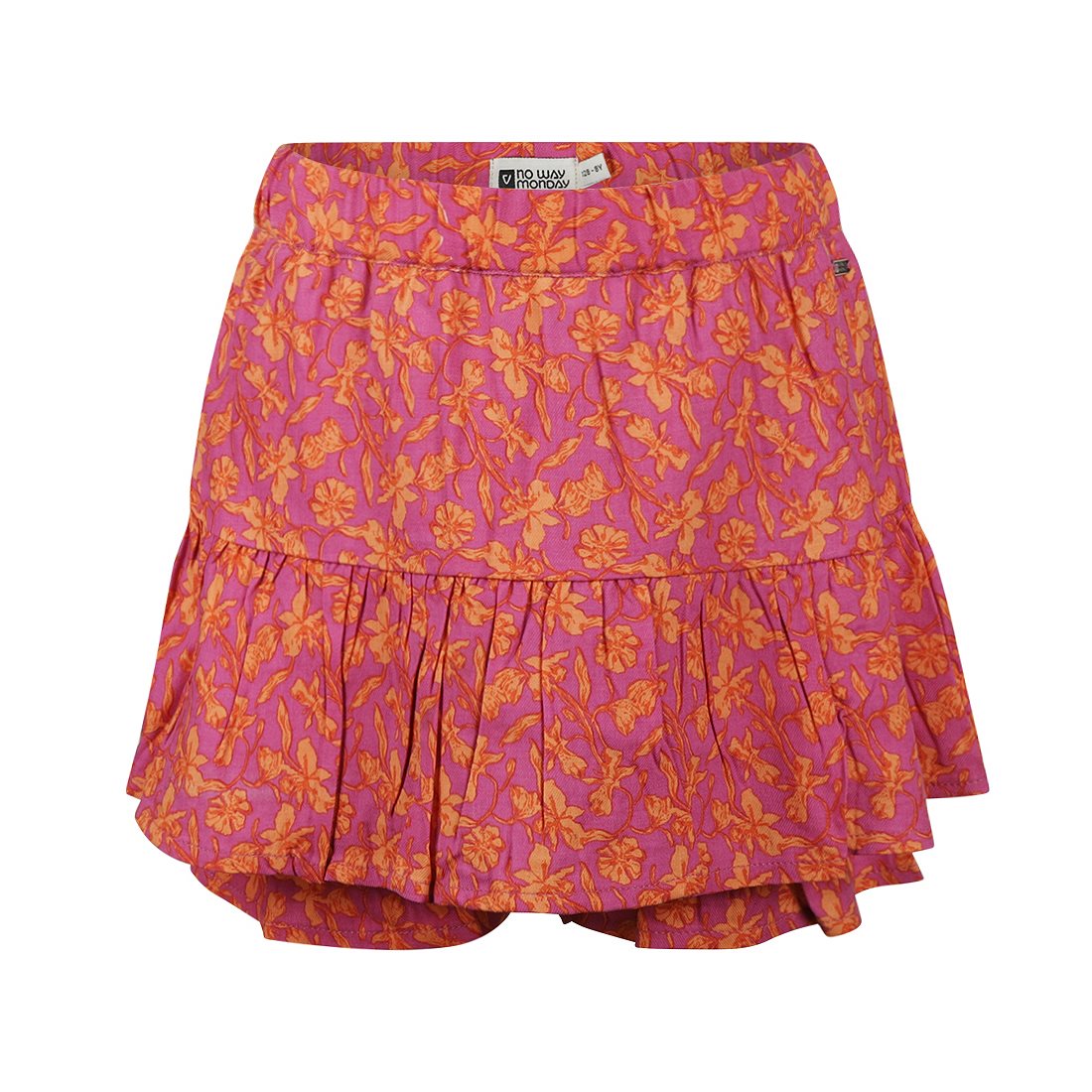 No Way Monday Skort Fuchsia
