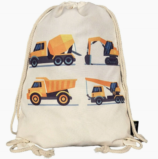 Werkvoertuigen witte tas